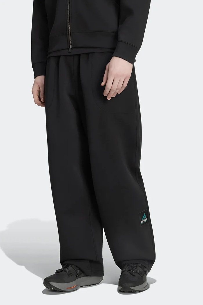 adidas Originals Spacer Open pantaloni de trening cu bumbac pentru bărbați negru KR3974