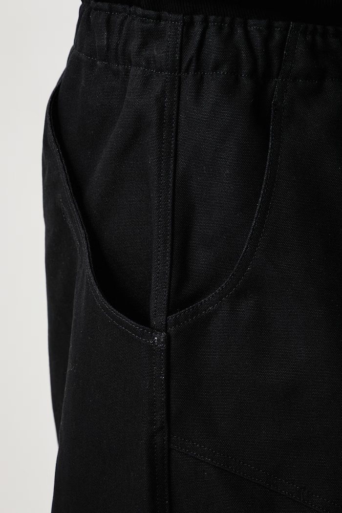 Equipment Canvas штани бавовняні чоловічі adidas Originals чорний KR1419