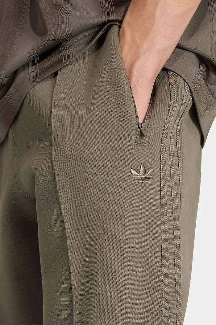 Beckenbauer Premium pantaloni de trening cu bumbac pentru bărbați adidas Originals KQ6973 verde