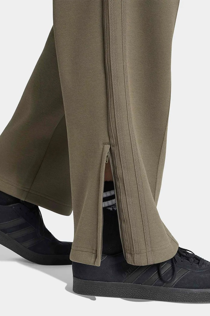 Beckenbauer Premium pantaloni de trening cu bumbac pentru bărbați adidas Originals verde KQ6973