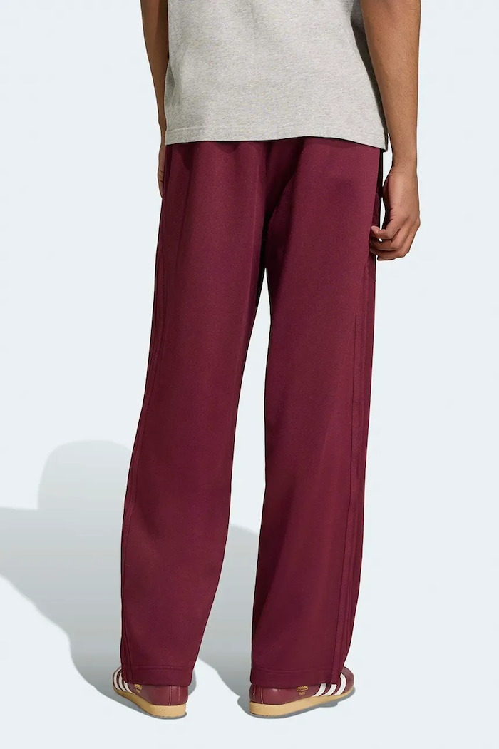 adidas Originals SST Premium pantaloni de trening pentru bărbați KQ6967 burgundia AW26