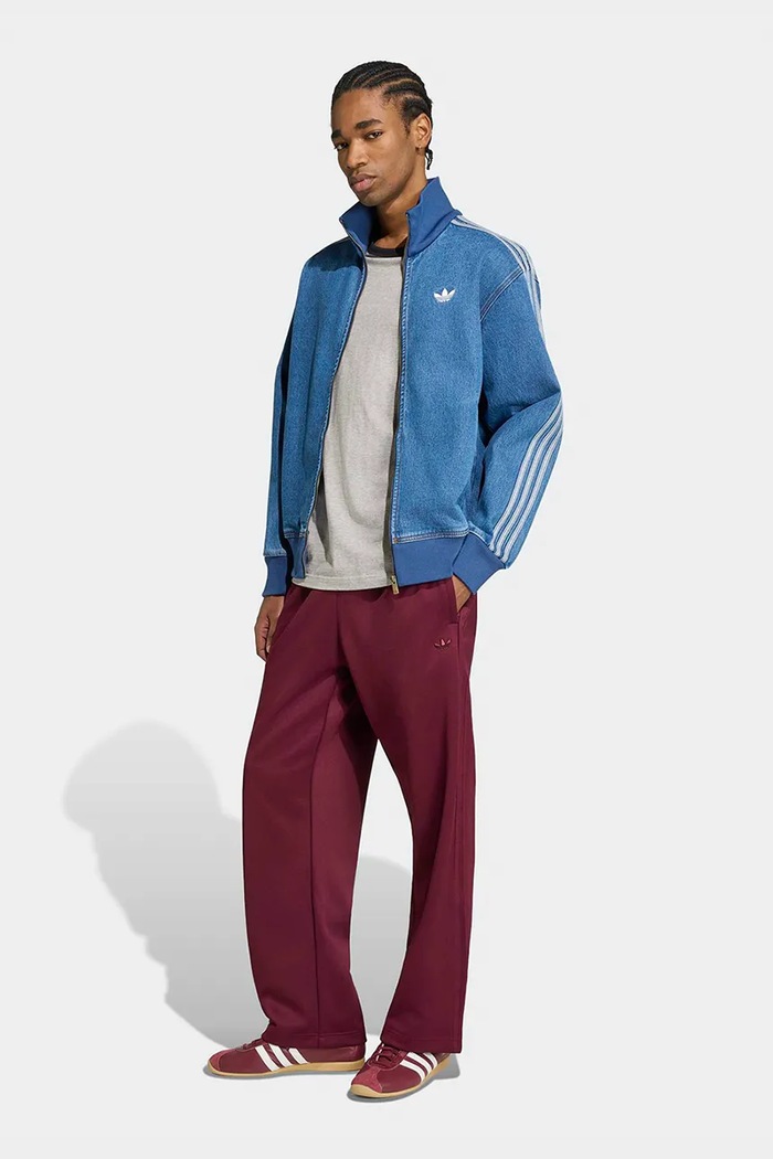 Îmbrăcăminte adidas Originals SST Premium pantaloni de trening pentru bărbați KQ6967 burgundia