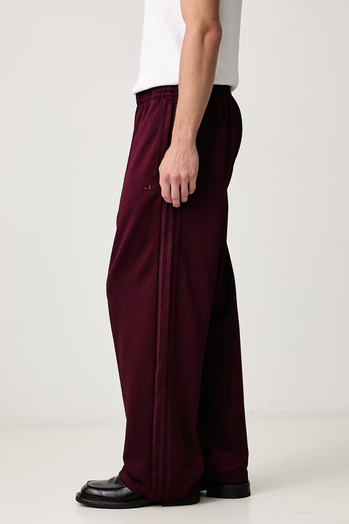 SST Premium pantaloni de trening pentru bărbați adidas Originals KQ6967 burgundia
