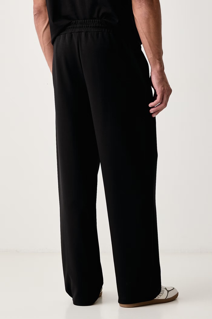 Odzież EA7 Emporio Armani Spodnie dresowe męskie z modalem AF26648.7M002228 czarny