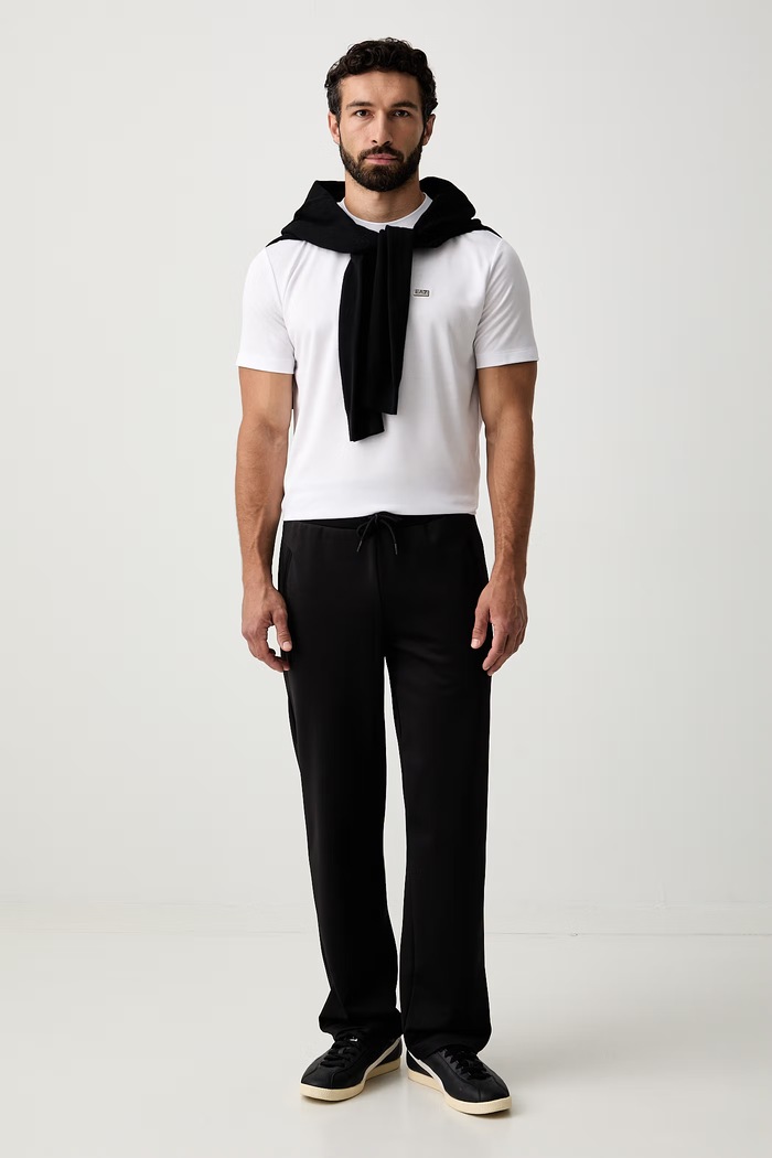 EA7 Emporio Armani spodnie dresowe męskie AF27716.7M002100 czarny AW26