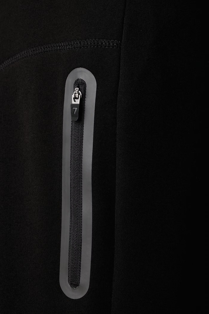 Spodnie dresowe męskie z bawełną EA7 Emporio Armani AF20845.7M002518 czarny