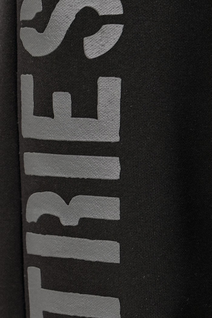 Παντελόνι επίσημο ανδρικό με βαμβάκι Alpha Side Wording DTM Alpha Industries 268361 μαύρο