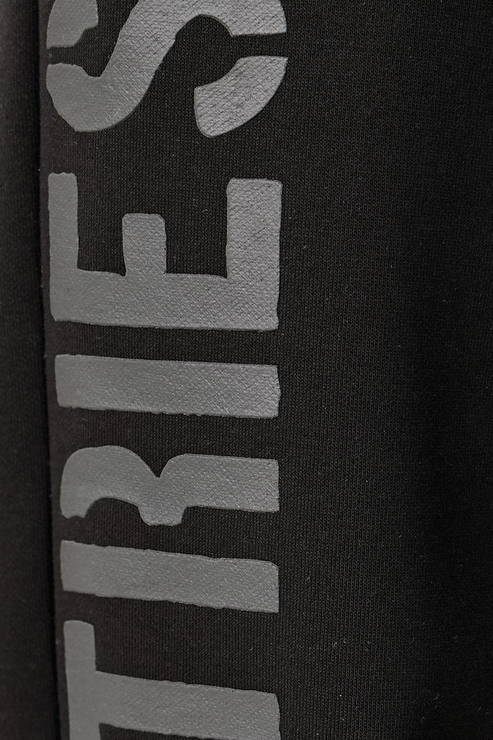 Παντελόνι επίσημο ανδρικό με βαμβάκι Alpha Side Wording DTM Alpha Industries 268361 μαύρο