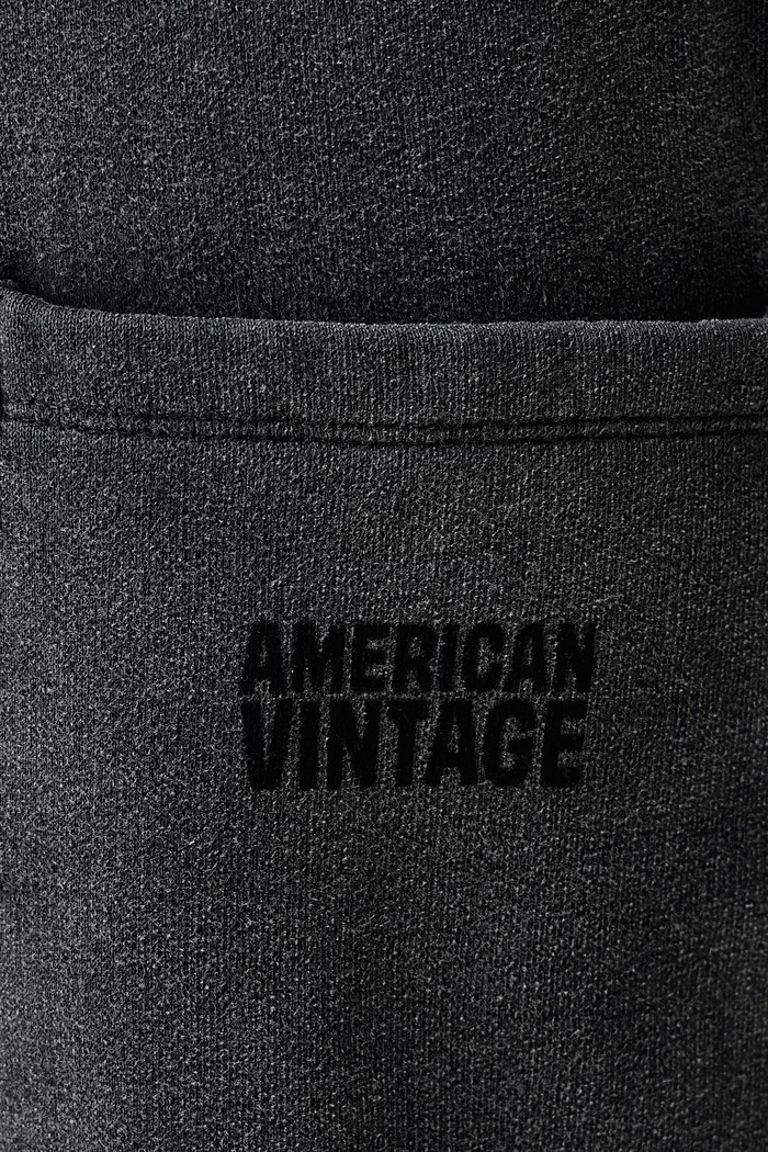 Spodnie dresowe męskie bawełniane American Vintage MJIT05A szary