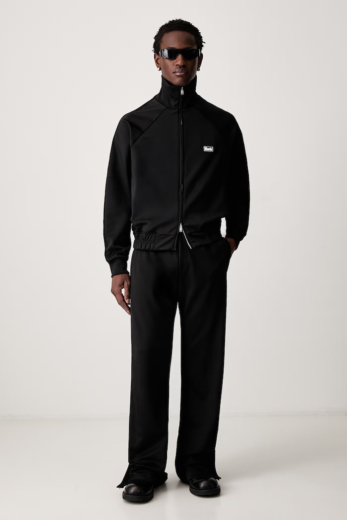 RHUDE spodnie dresowe męskie RHPF26TP01208 czarny AW26