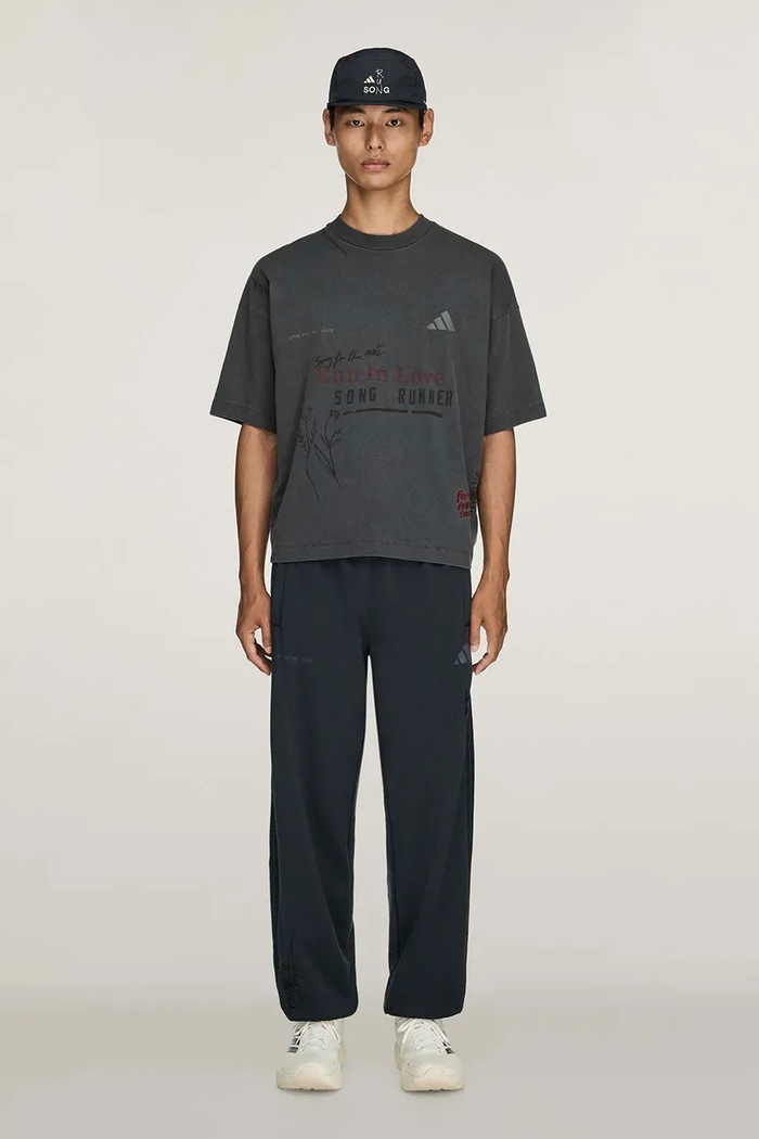 adidas Originals Adidas Running x Song For The Mute spodnie dresowe męskie KQ6779 szary AW26
