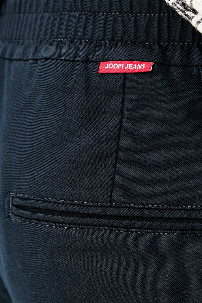 Joop! spodnie chinos męskie z bawełną granatowy 30104826