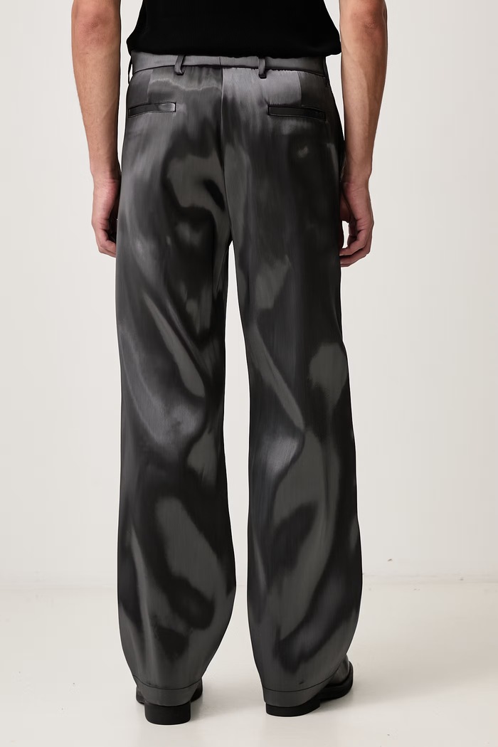 Ρούχα HELIOT EMIL Παντελόνι με βισκόζη ανδρικό AW26.M.10.038 γκρί