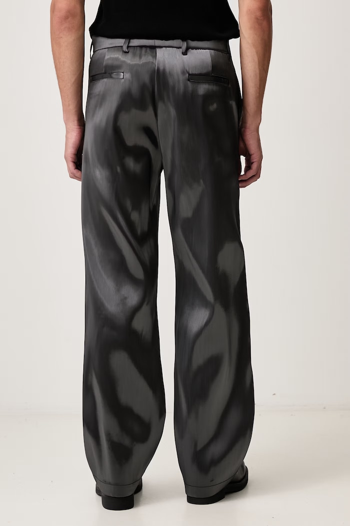 Ρούχα HELIOT EMIL Παντελόνι με βισκόζη ανδρικό AW26.M.10.038 γκρί