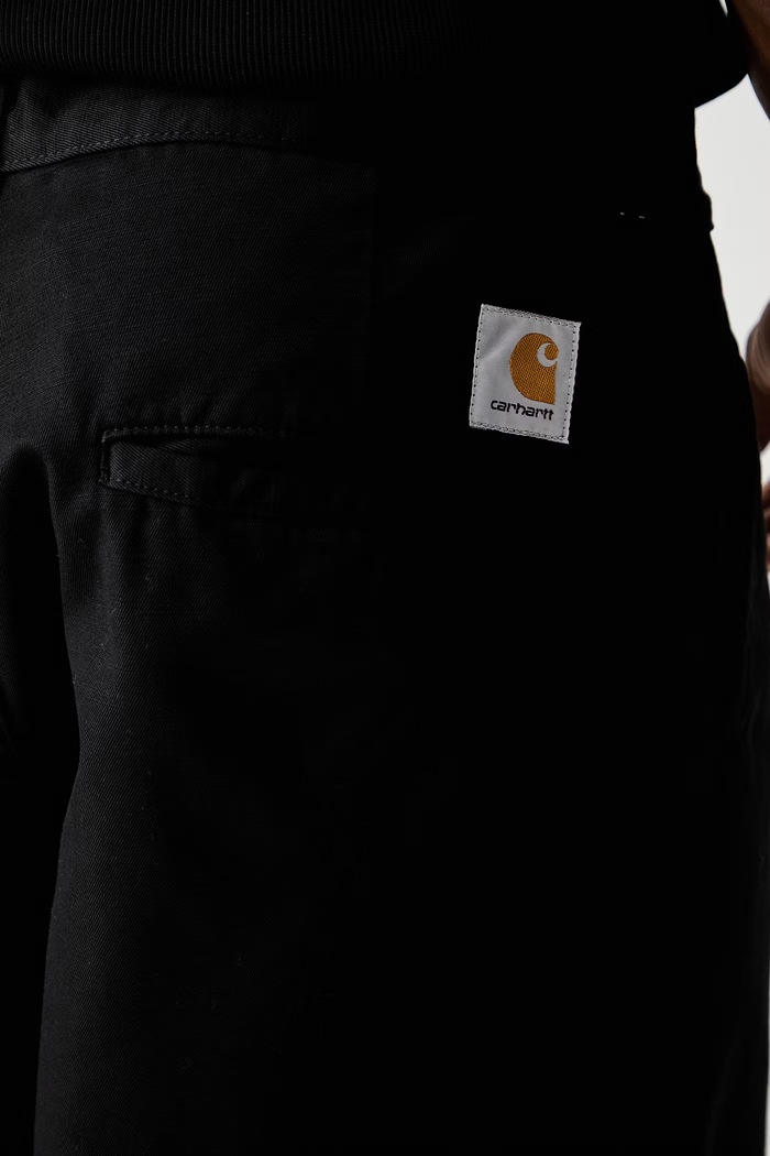 Carhartt WIP Brady spodnie chinos bawełniane męskie I036312 czarny