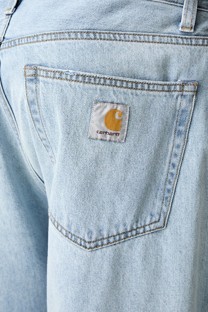 Landon штани бавовняні чоловічі Carhartt WIP блакитний I030468