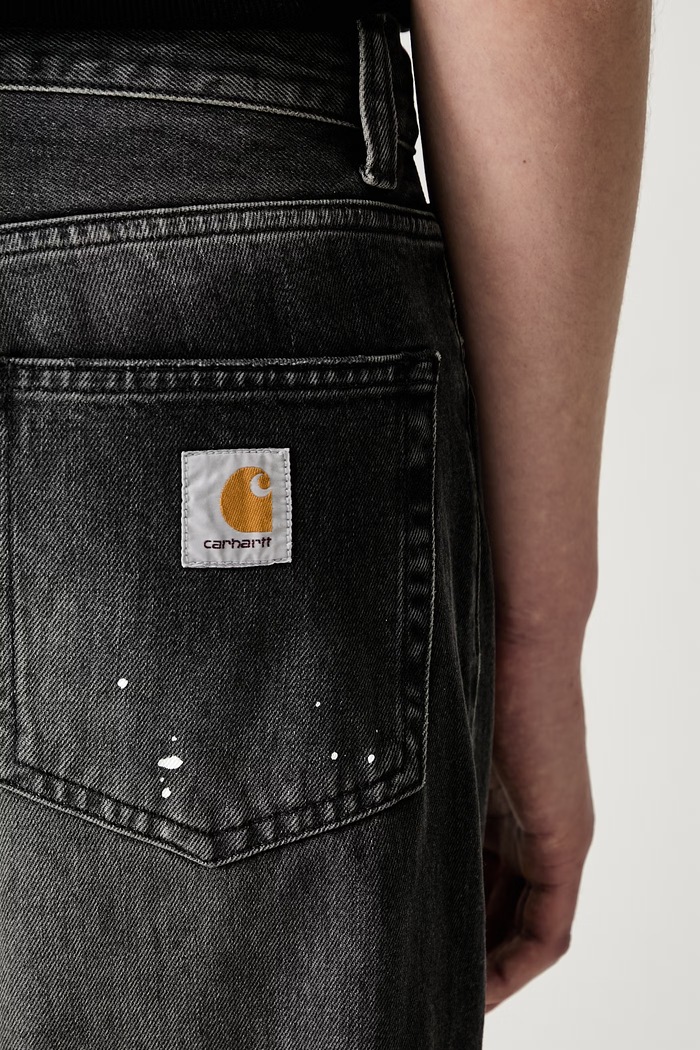 Carhartt WIP Landon джинси straight чоловічі сірий I034733