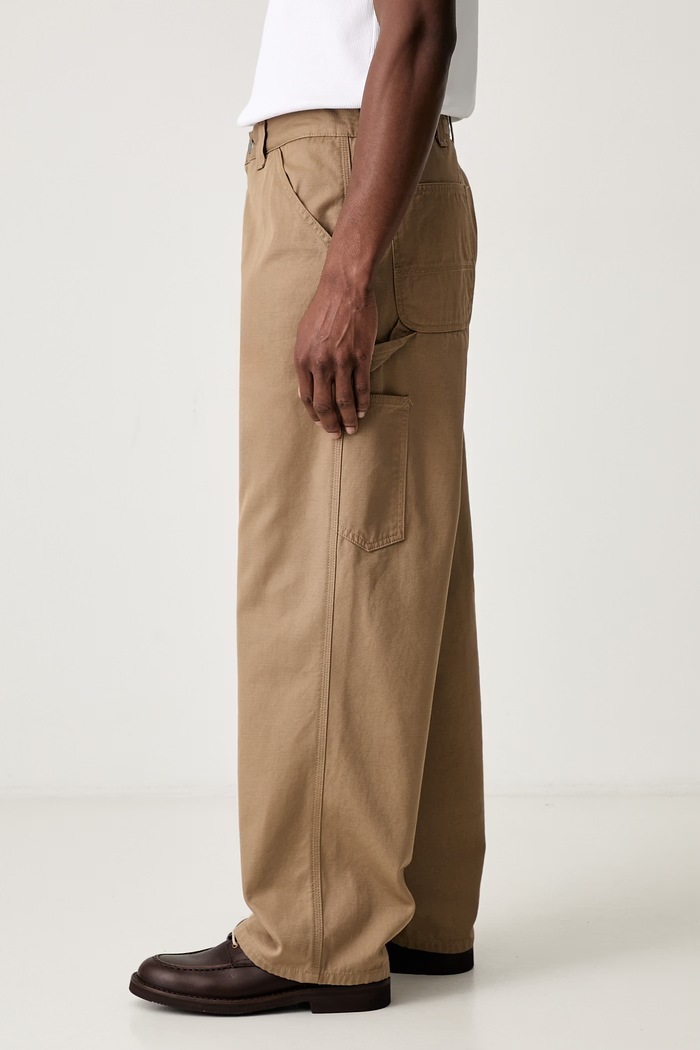 Carhartt WIP OG Single Knee spodnie carpenter bawełniane męskie I036871 czarny AW26