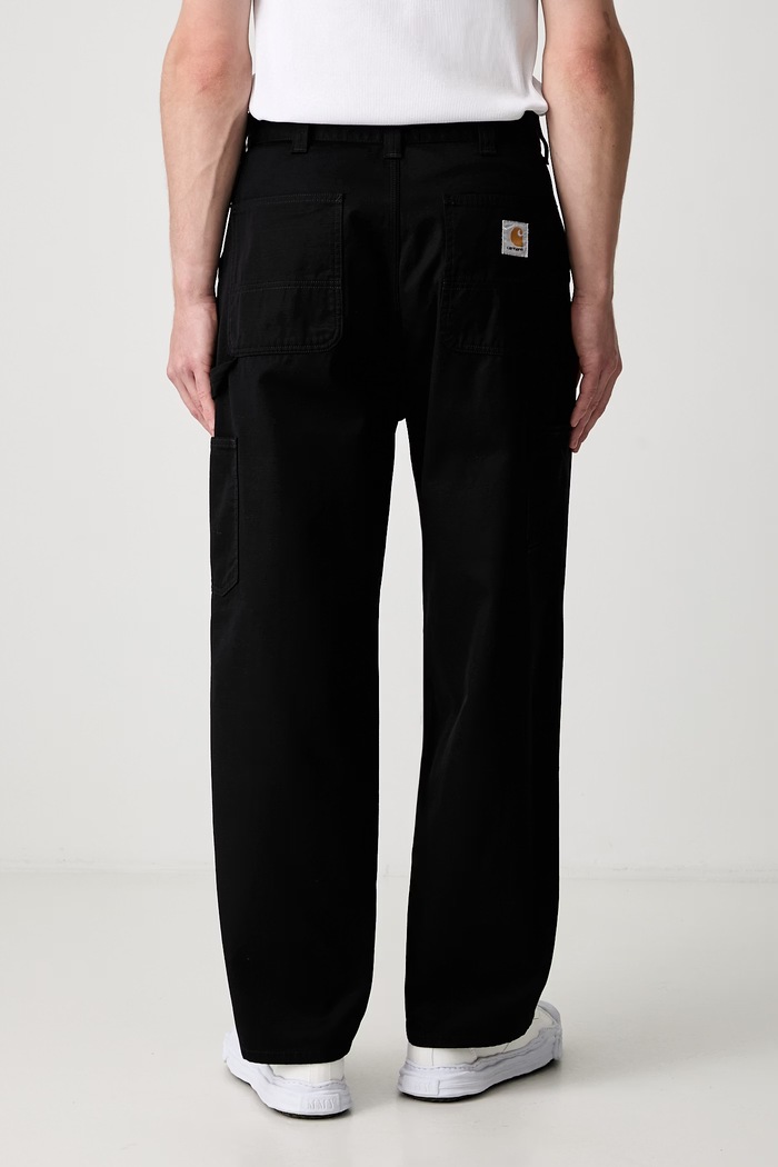 Odjeća Carhartt WIP OG Single Knee carpenter hlače od pamuka za muškarce I036871 crna