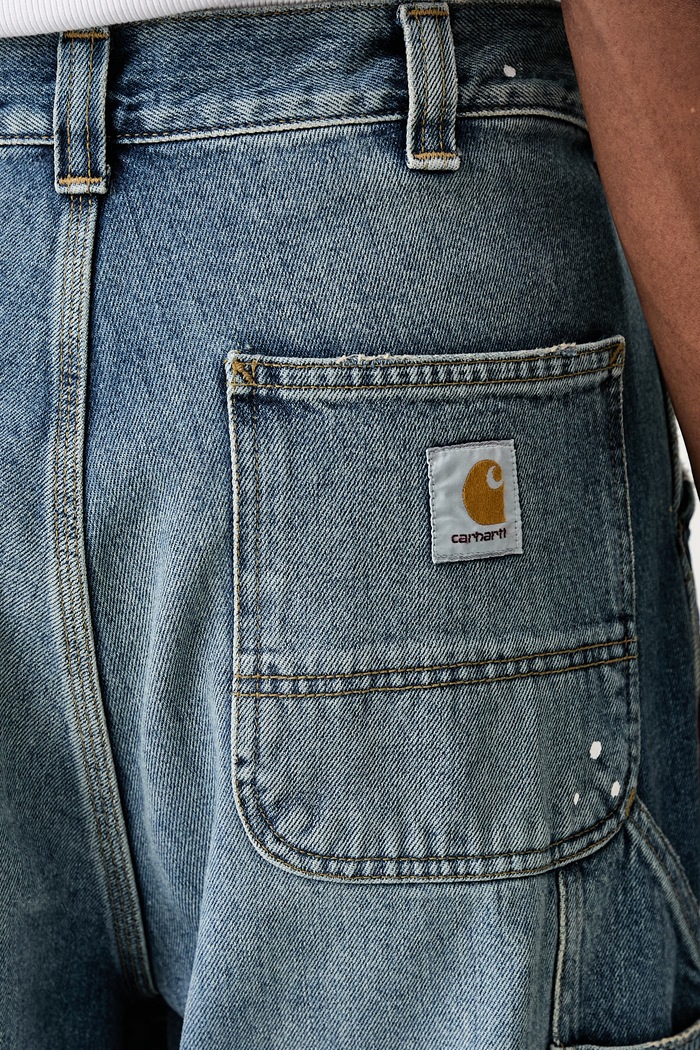 Carhartt WIP OG Single Knee jeansy relaxed fit męskie niebieski I037031