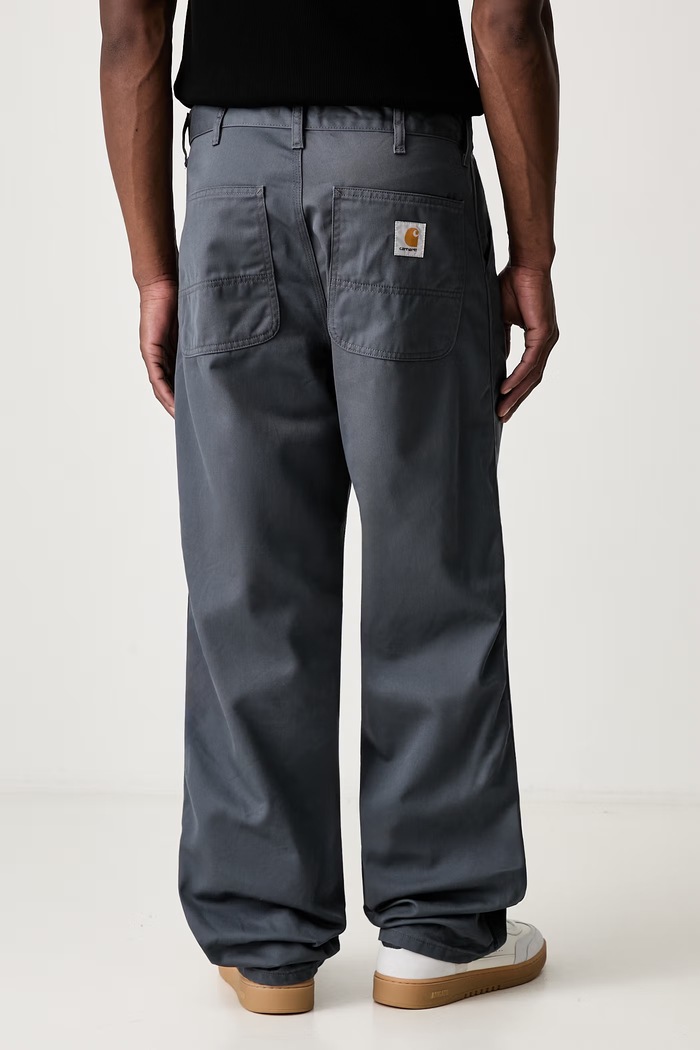 Odzież Carhartt WIP Simple Pant spodnie straight męskie I034907 turkusowy
