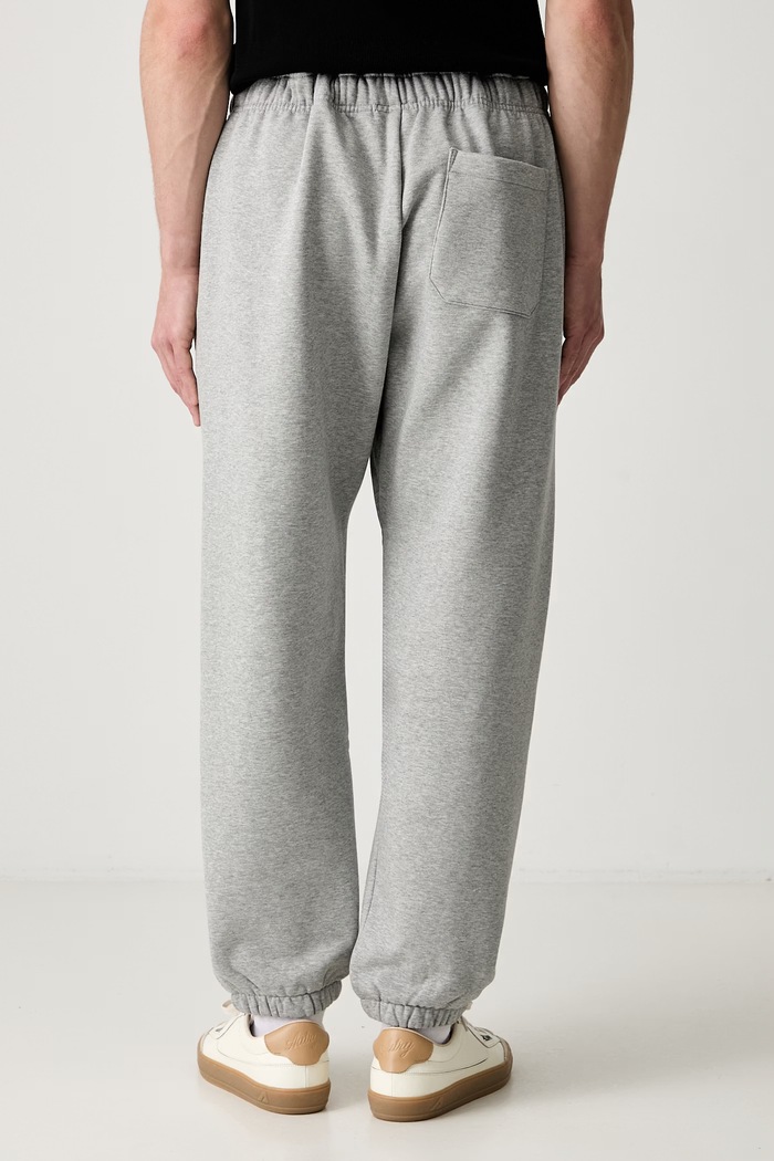 Odzież Carhartt WIP Chase Sweat spodnie dresowe z bawełną męskie I037458 szary