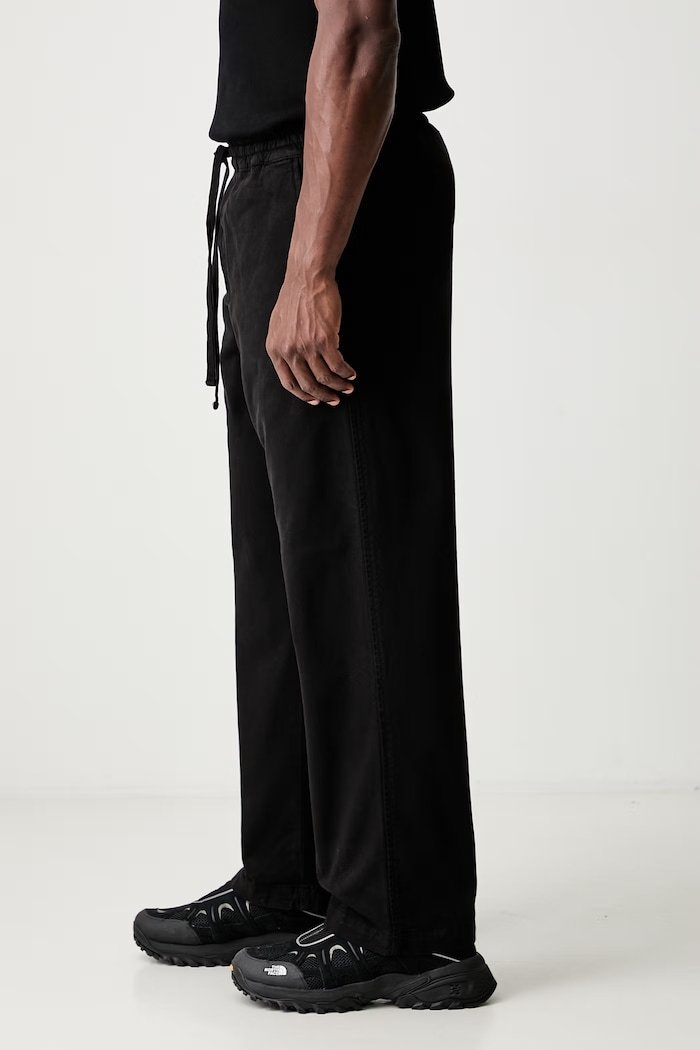 Carhartt WIP Floyde Pant брюки из хлопка с эластаном для мужчин чёрный I033585
