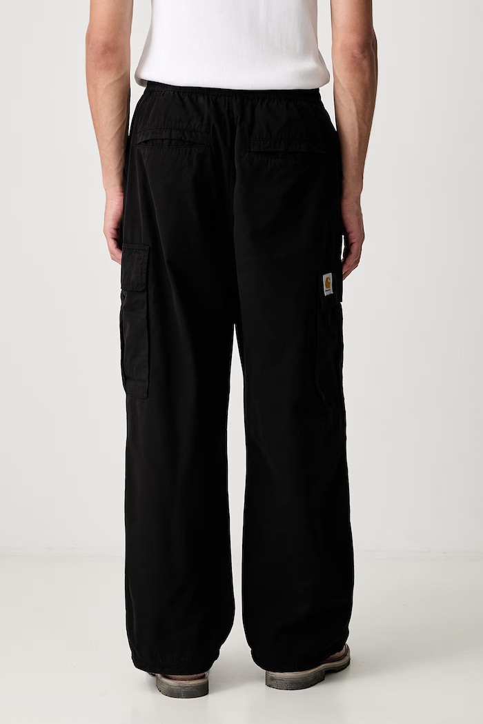 Oblečenie Carhartt WIP Mandler Cargo nohavice cargo bavlnené pánske I036874 čierna