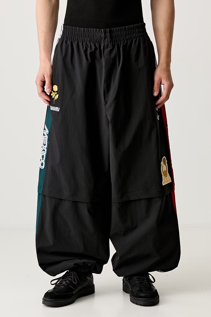 adidas Originals x Willy Chavarria teplákové nohavice pánske KU7798 čierna AW26