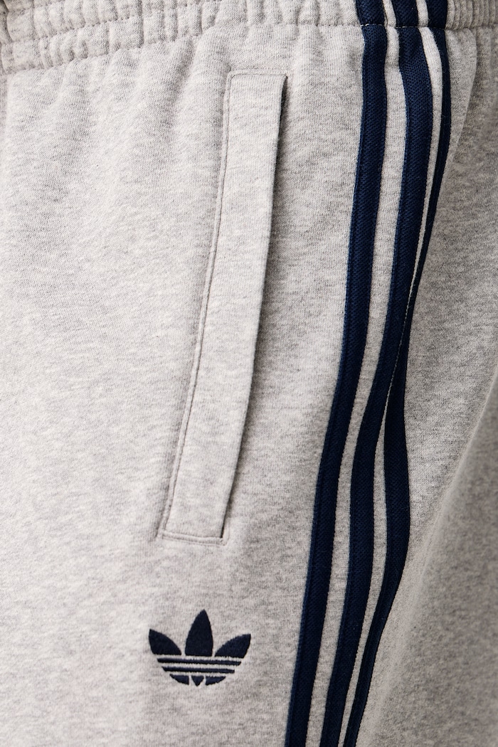Spodnie dresowe męskie z bawełną Adicolor adidas Originals szary KV9276