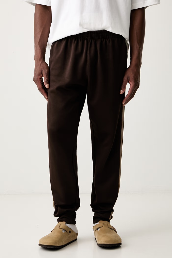 adidas Originals spodnie dresowe męskie brązowy KT5040