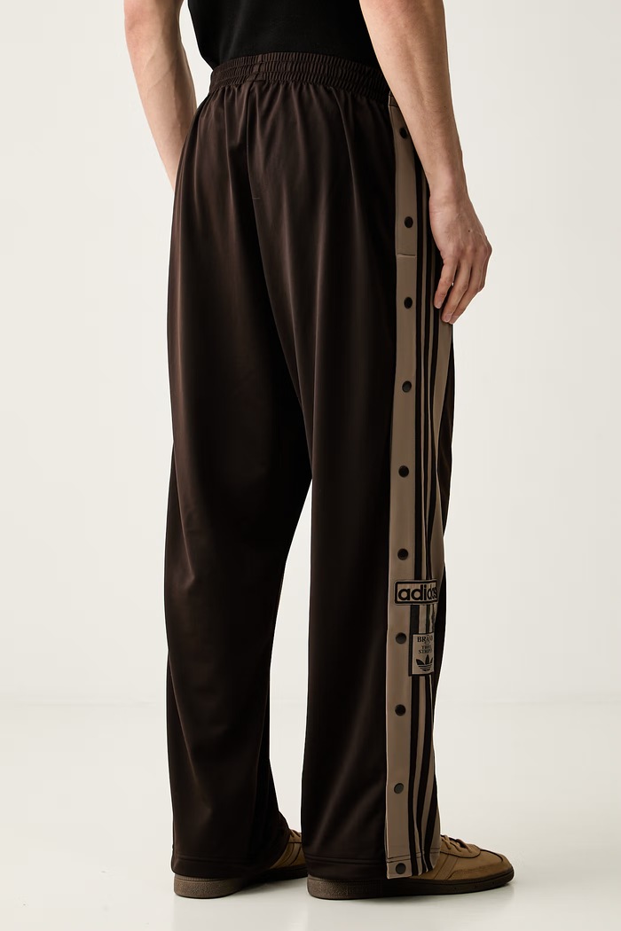 Odjeća adidas Originals donji dio trenirke za muškarce Adibreak KS7398 smeđa