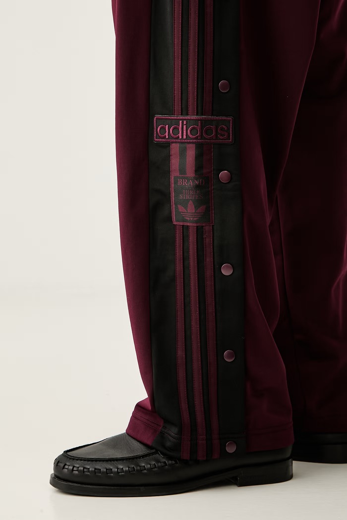 adidas Originals παντελόνι επίσημο ανδρικό Adibreak μπορντό KS4977.