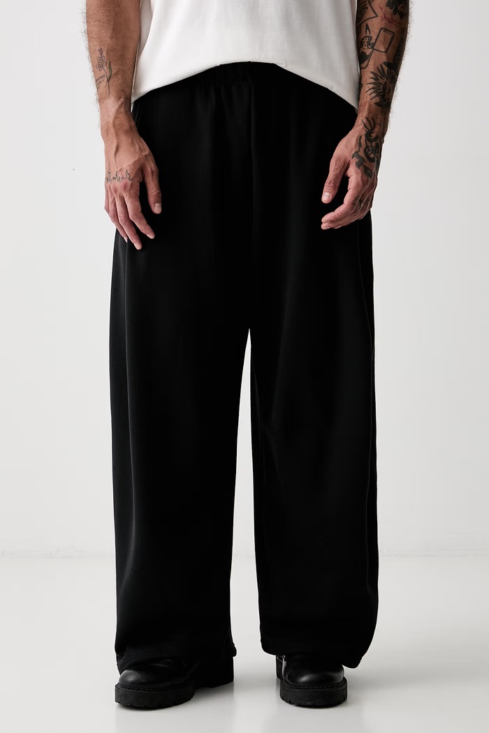adidas Originals παντελόνι επίσημο ανδρικό βαμβακερό μαύρο KS4099.