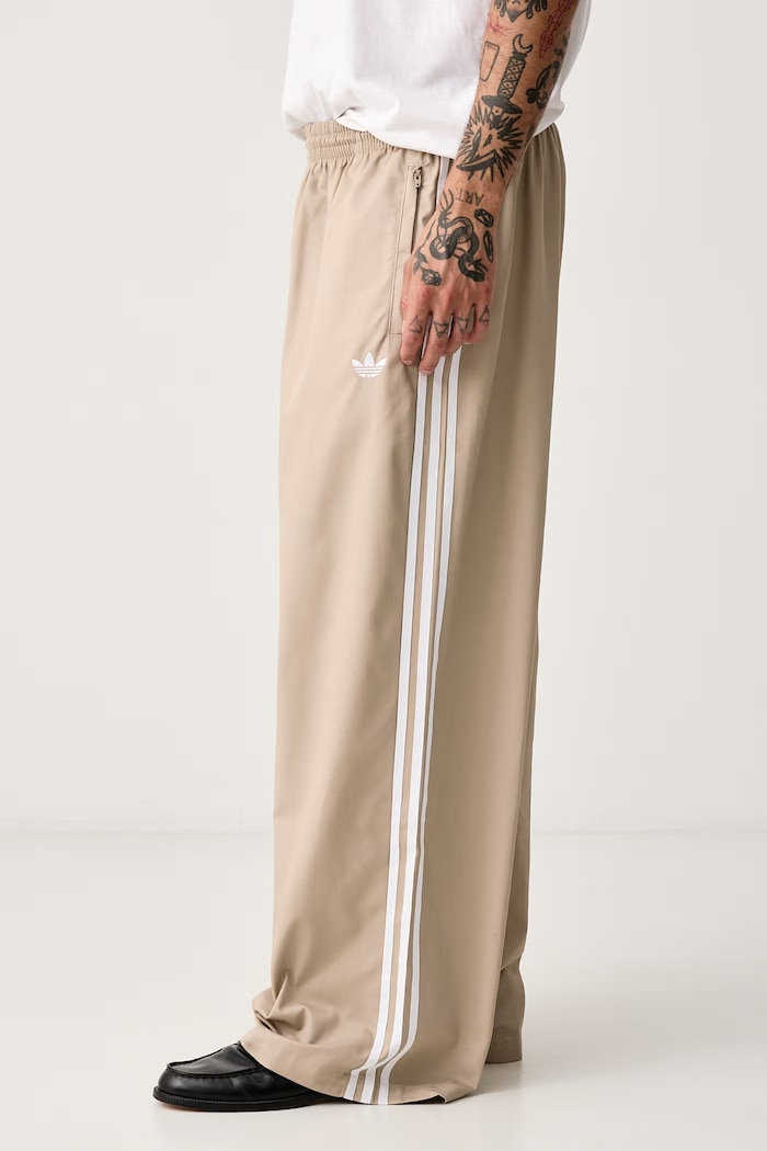 Spodnie męskie Adicolor adidas Originals KR1385 beżowy