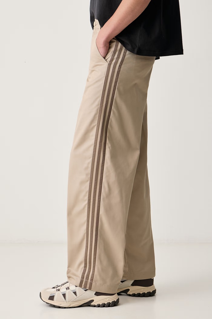 Παντελόνι ανδρικό με βαμβάκι adidas Originals KE4175 μπεζ