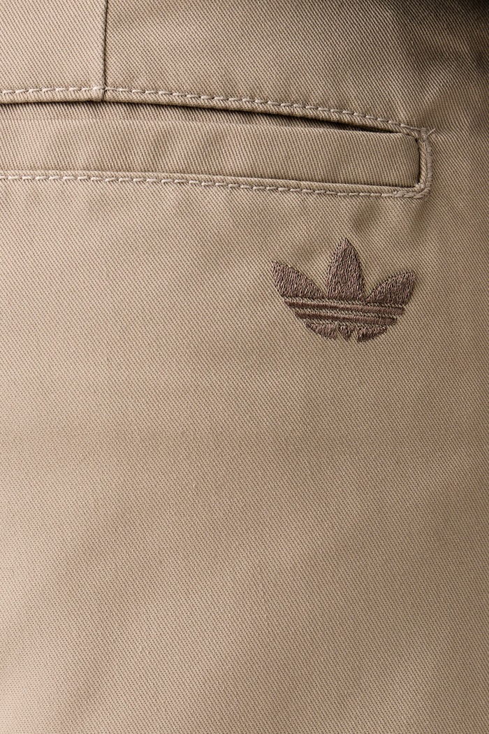 Παντελόνι ανδρικό με βαμβάκι adidas Originals μπεζ KE4175