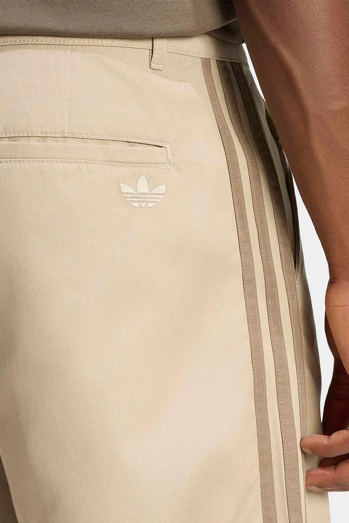 Панталон мъжки с памук adidas Originals бежов KE4175