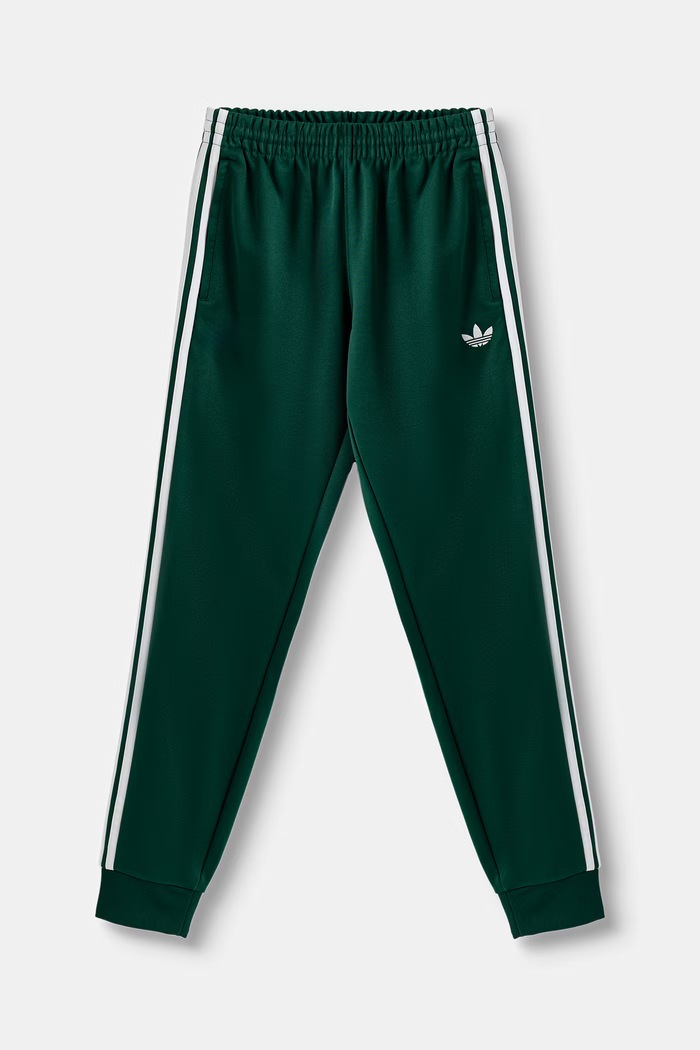 adidas Originals teplákové nohavice pánske zelená KE3514