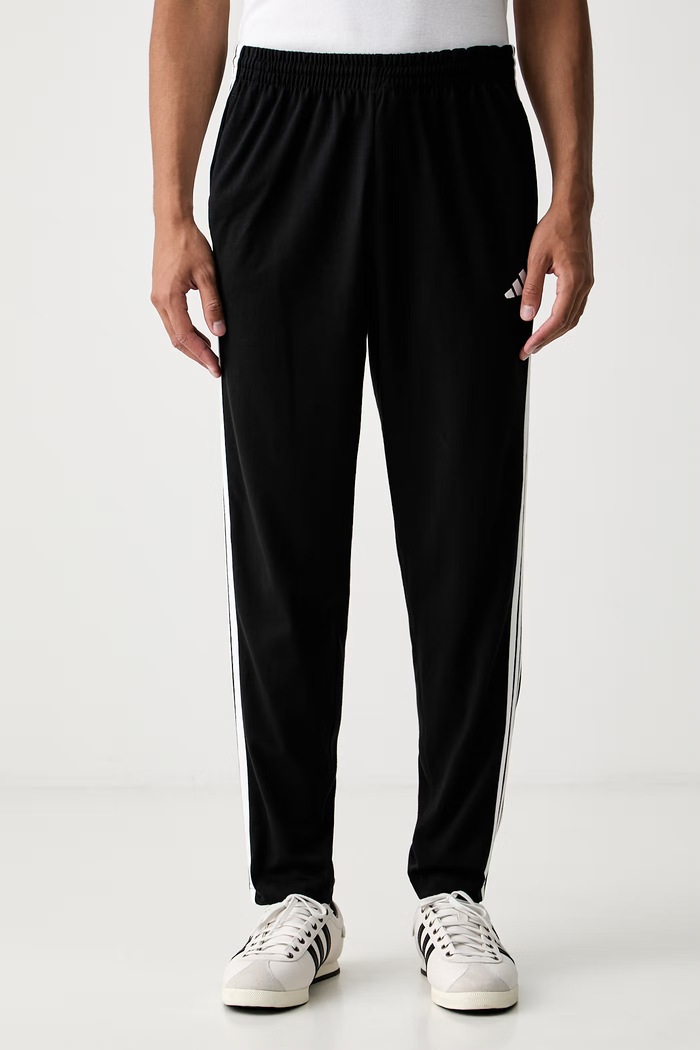 adidas spodnie dresowe męskie z bawełną Essentials czarny KY6611