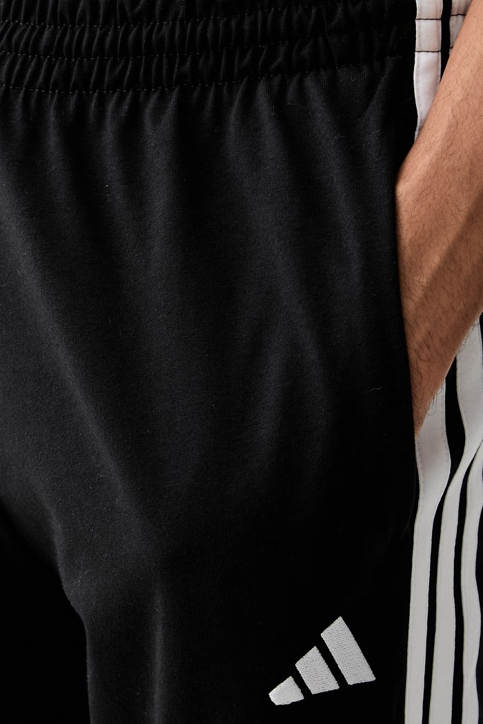 adidas spodnie dresowe męskie z bawełną Essentials KY6611 czarny