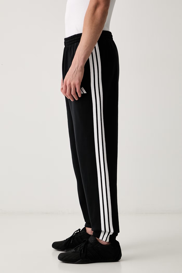 adidas spodnie dresowe męskie z bawełną Essentials czarny KY6526