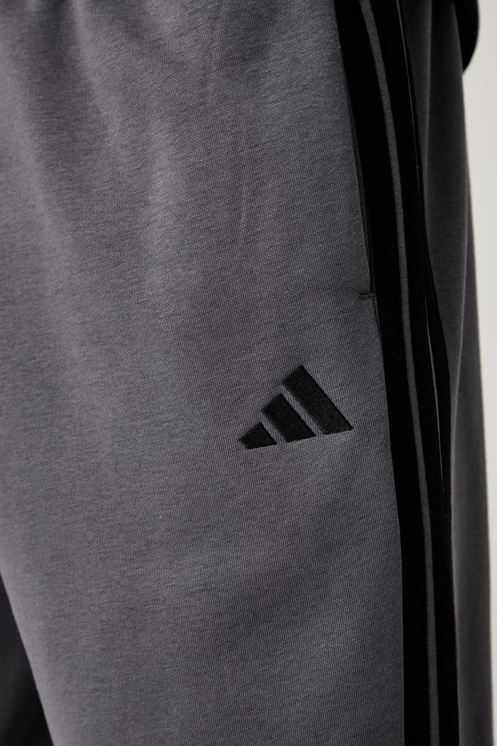 adidas спортивные штаны для мужчин с хлопком Three Stripes KY4128 серый