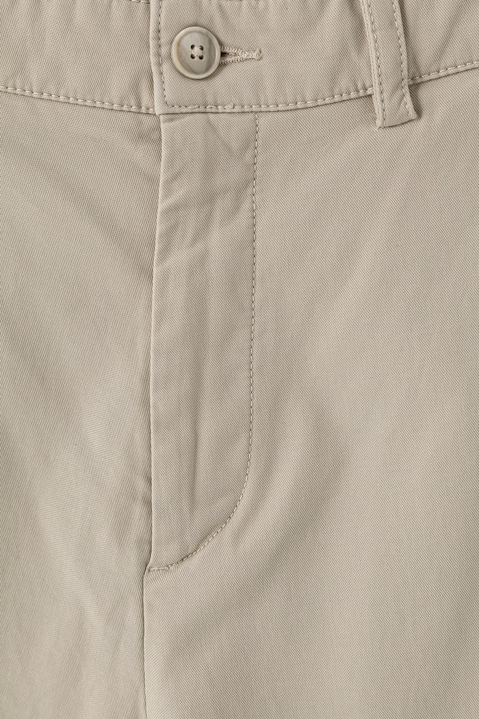 Hlače chinos za muškarce od pamuka s elastanom Chino_ST_2 BOSS Orange 50564343 bež