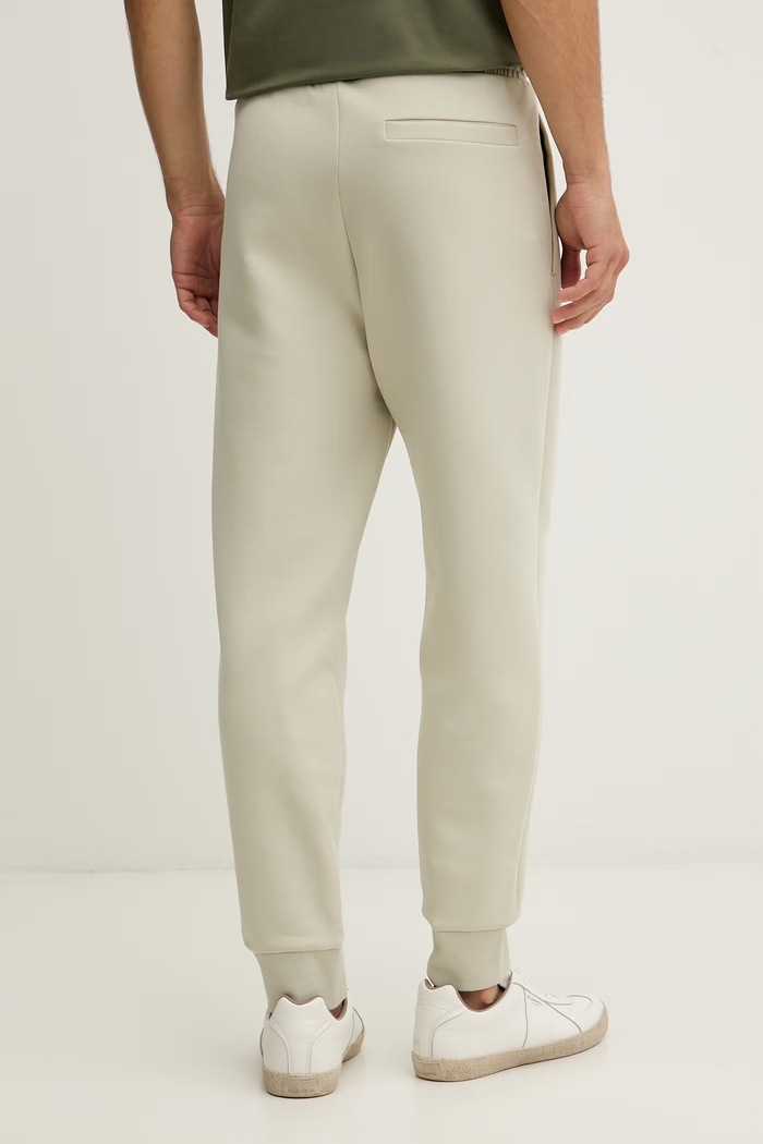 Îmbrăcăminte BOSS Green pantaloni de trening pentru bărbați, din bumbac cu elastan Hadiko 50565748 verde