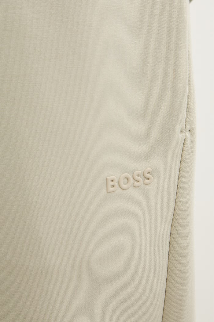 BOSS Green pantaloni de trening pentru bărbați, din bumbac cu elastan Hadiko verde 50565748