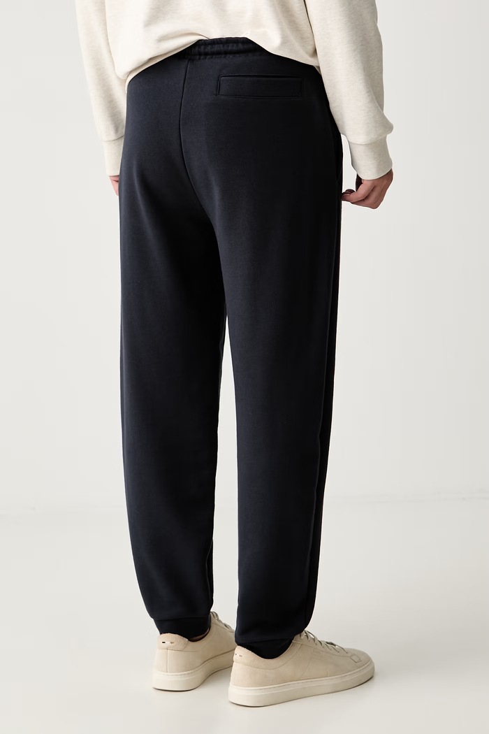 Odzież BOSS Green spodnie dresowe męskie z bawełną JT_Long Pants 50564096 granatowy