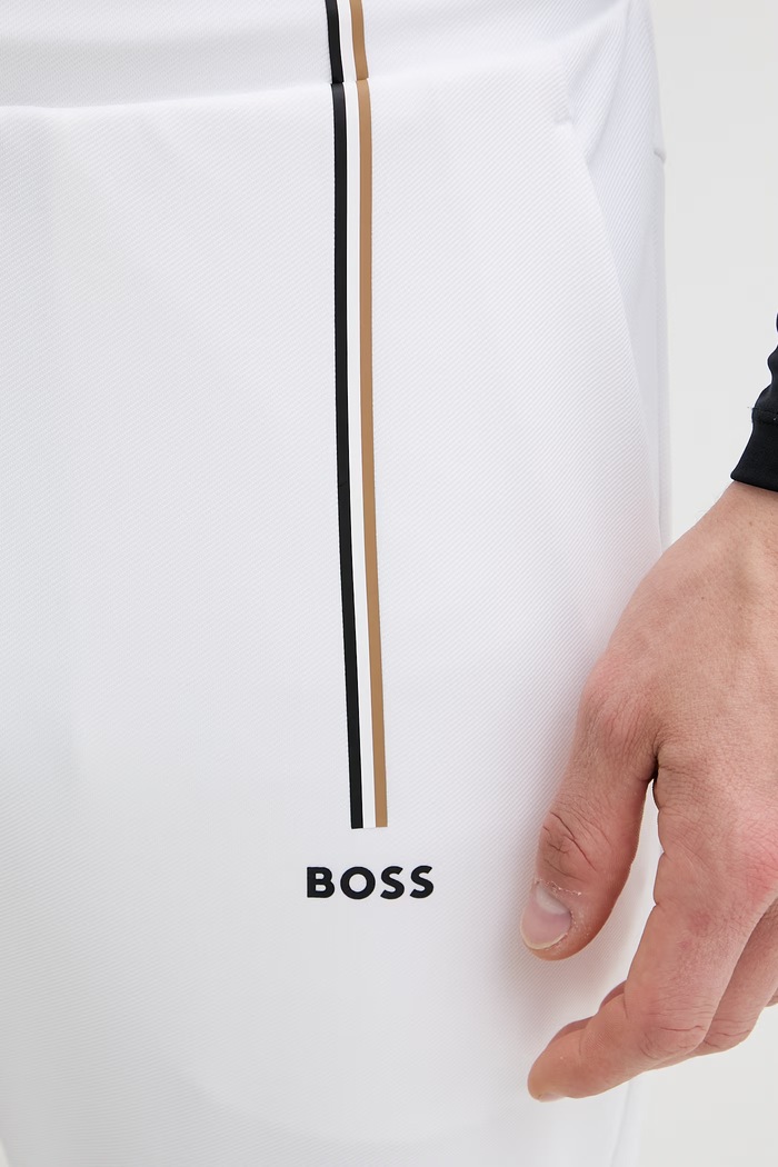 BOSS Green pantaloni de trening pentru bărbați JT_TOC Game alb 50563330