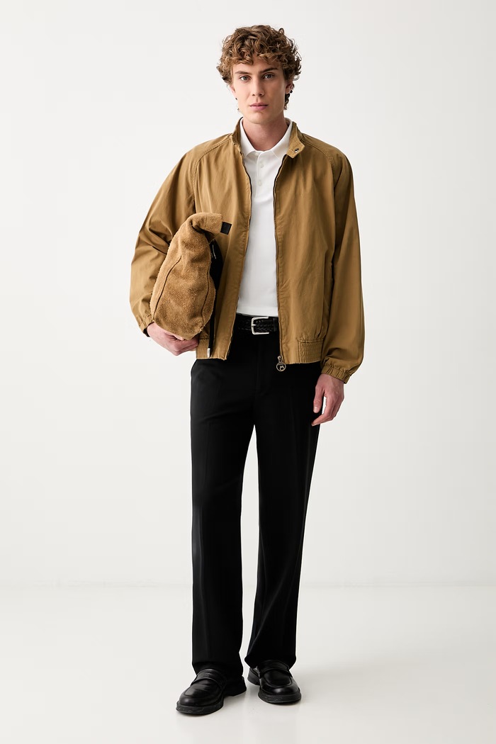 Calvin Klein официален панталон мъжки с вискоза LV04LF626G черен AW26