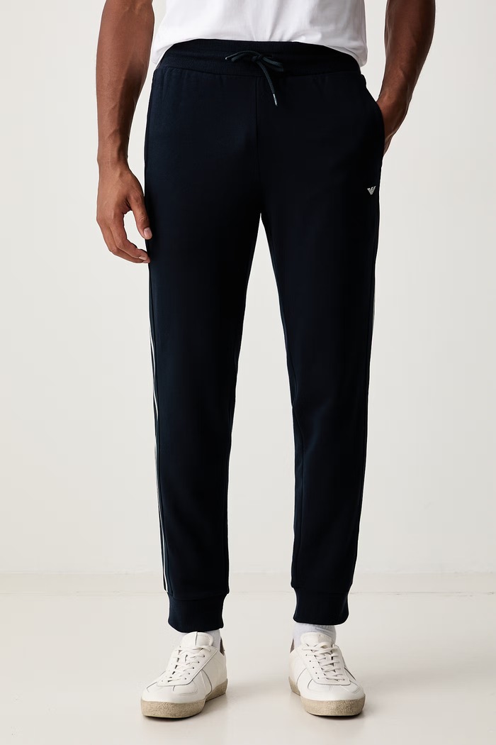 Emporio Armani Underwear spodnie lounge męskie granatowy EM000500.AF25024